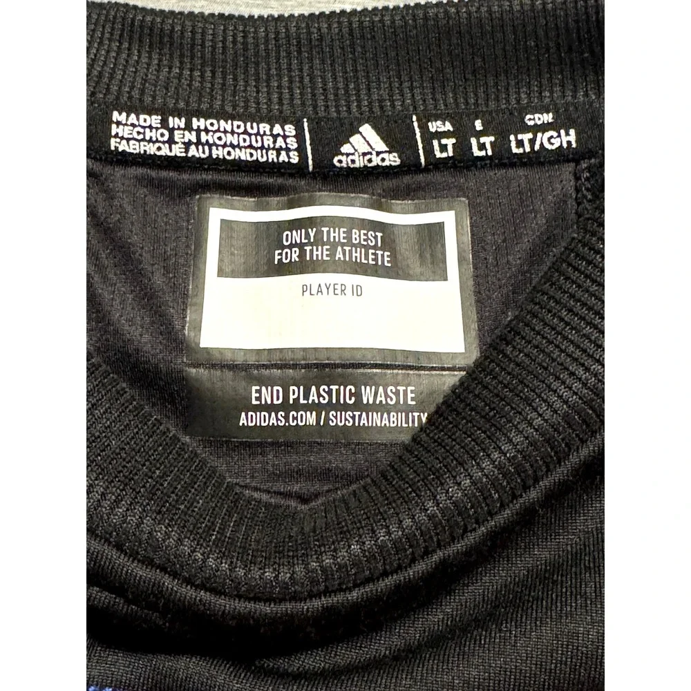 Adidas Men's Kansas Jayhawks Crewneck Sweatshirt Size LT Black NCAA